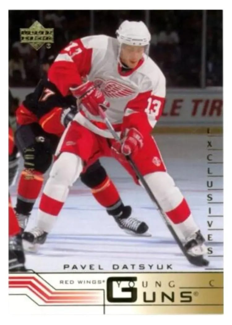 2001 Upper Deck Pavel Datsyuk #422 card