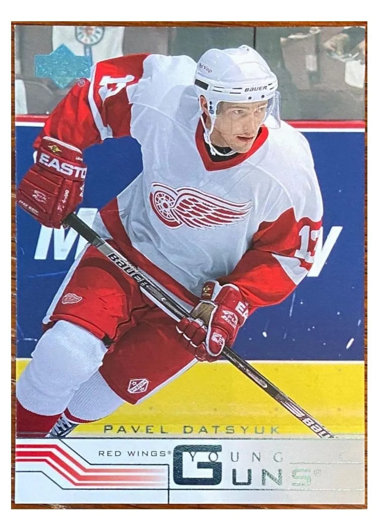 2001 Upper Deck Pavel Datsyuk #422 card