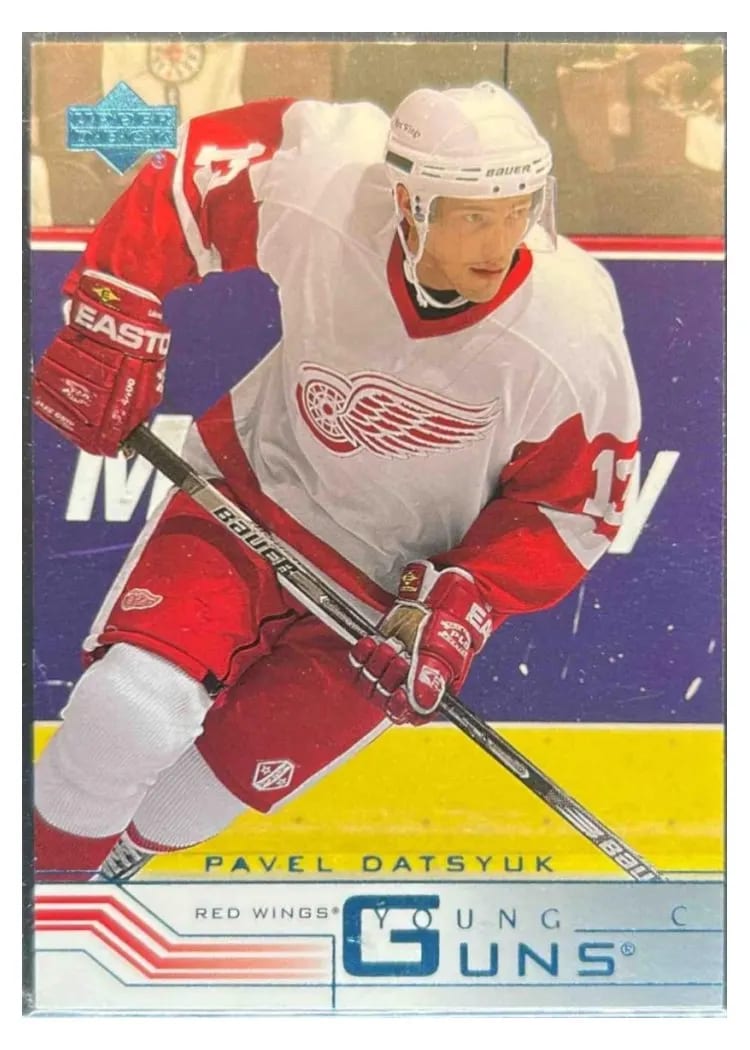 2001 Upper Deck Pavel Datsyuk #422b card