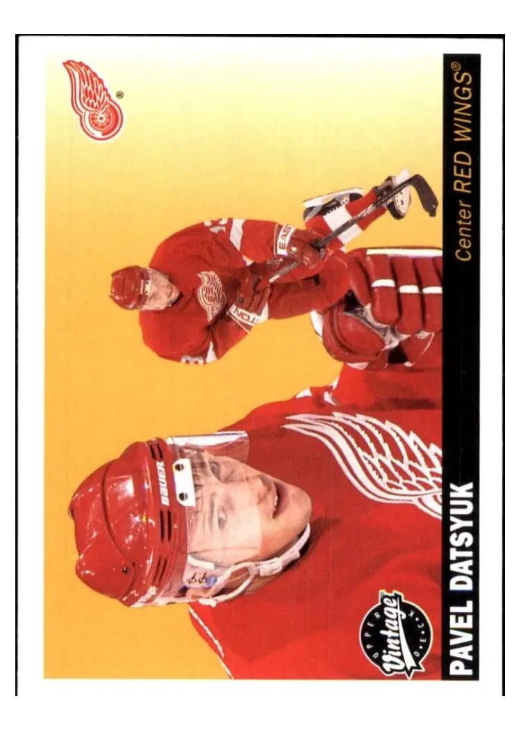 2002 Upper Deck Vintage Pavel Datsyuk #90 card