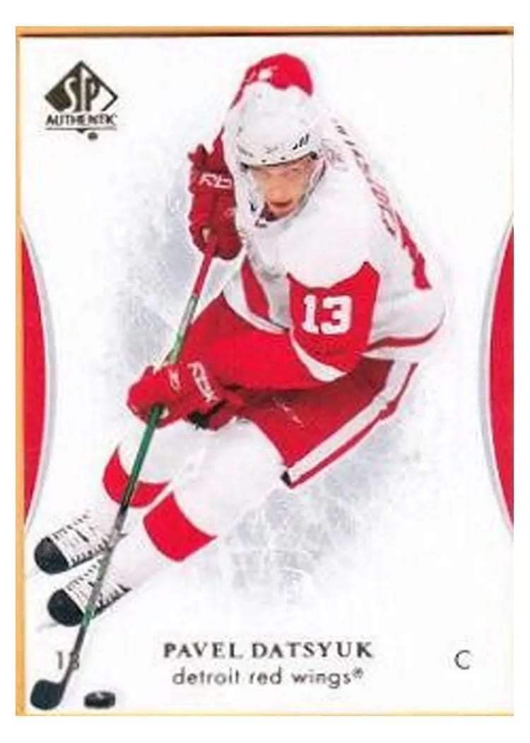2007 SP Authentic Pavel Datsyuk #97 card