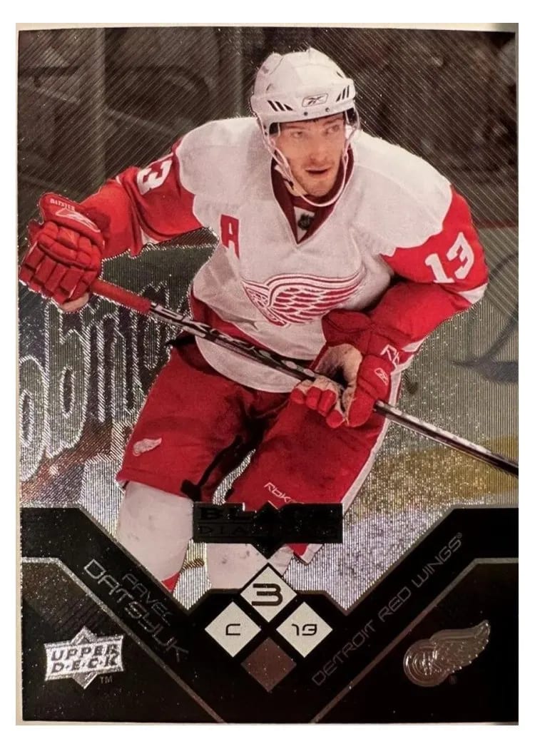 2008 Upper Deck Black Diamond Pavel Datsyuk #139 card