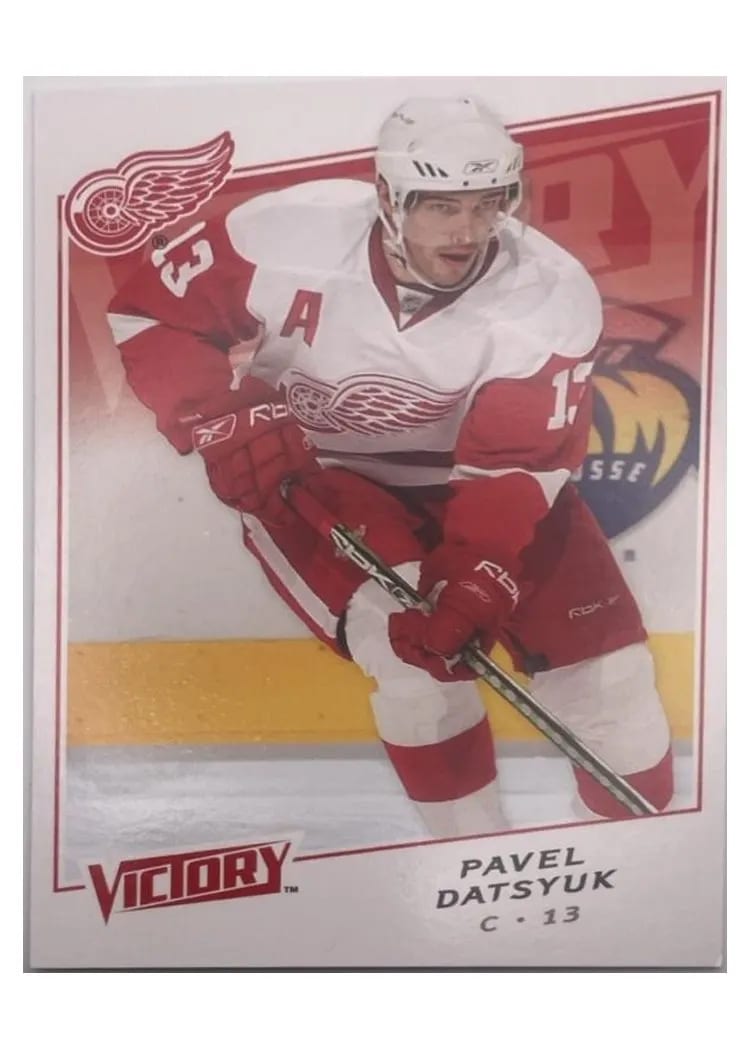 2008 Upper Deck Victory Oversized Pavel Datsyuk #OS24 card