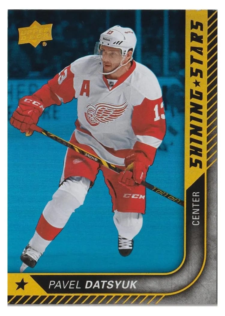 2015 Upper Deck Shining Stars Pavel Datsyuk #SS-25 card