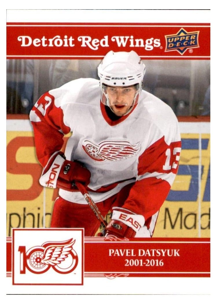 2025-26 Upper Deck Detroit Red Wings Centennial Base Set Pavel Datsyuk #12 card