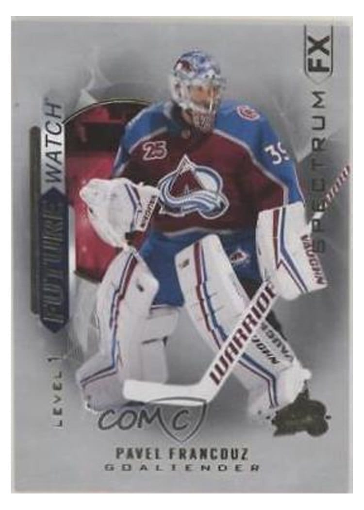 2020-21 SP Authentic Spectrum FX Pavel Francouz #S-62 card