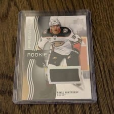 2023-24 Upper Deck Premier Premier Gear Rookies Jersey Pavel Mintyukov #PGR-PM card