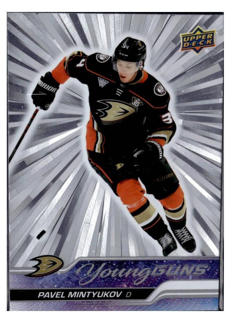 2023 Upper Deck Pavel Mintyukov #488 card