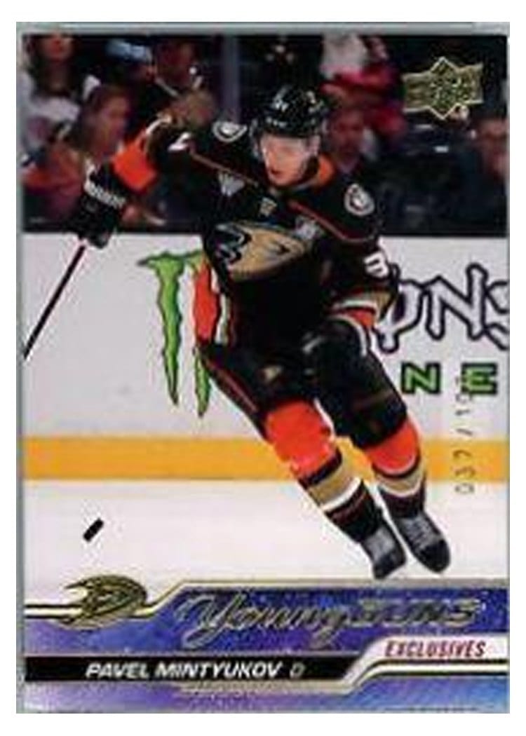 2023 Upper Deck Pavel Mintyukov #488 card