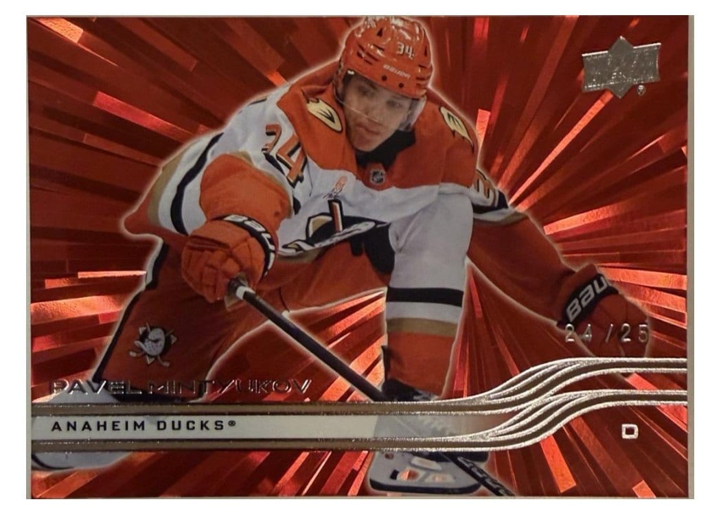 2025-26 Upper Deck Base Set Pavel Mintyukov #3 card