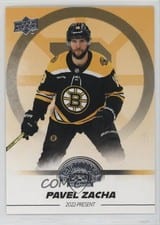 2023-24 Upper Deck Boston Bruins Centennial Base Set Pavel Zacha #34 card