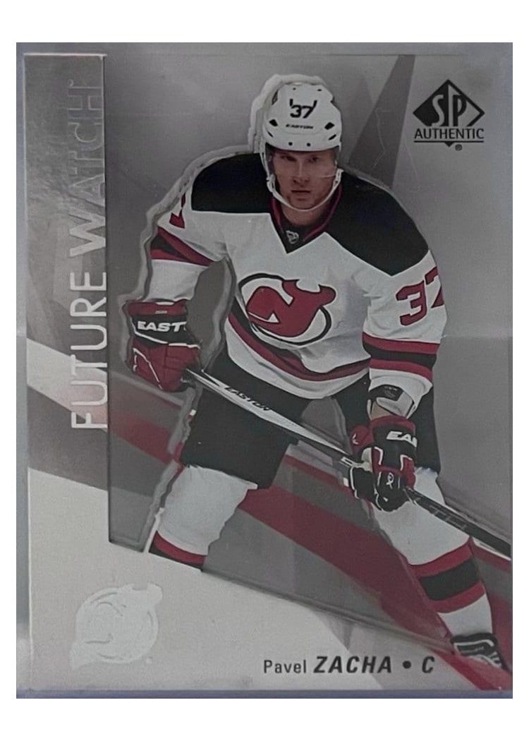 2024-25 SP Authentic Acetate Retro Future Watch Pavel Zacha #134 card