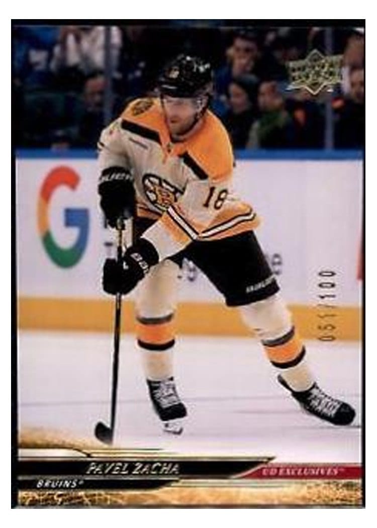 2024-25 Upper Deck Base Set Pavel Zacha #21 card
