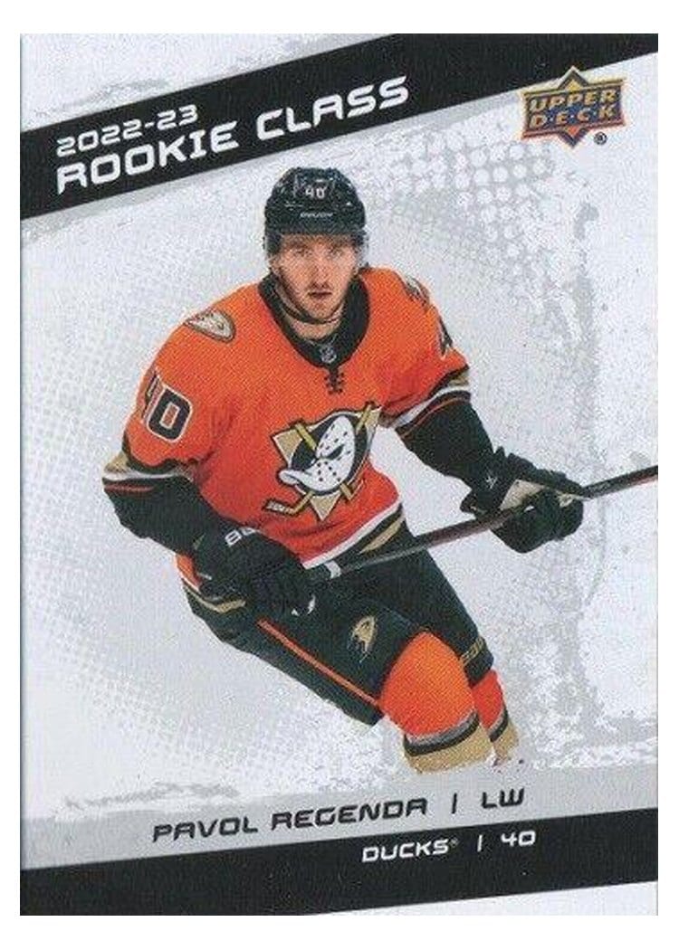 2022-23 Upper Deck 2022-23 Rookie Class Pavol Regenda #RC-23 card