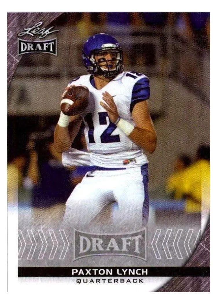 2016 Leaf Draft Paxton Lynch #72 card