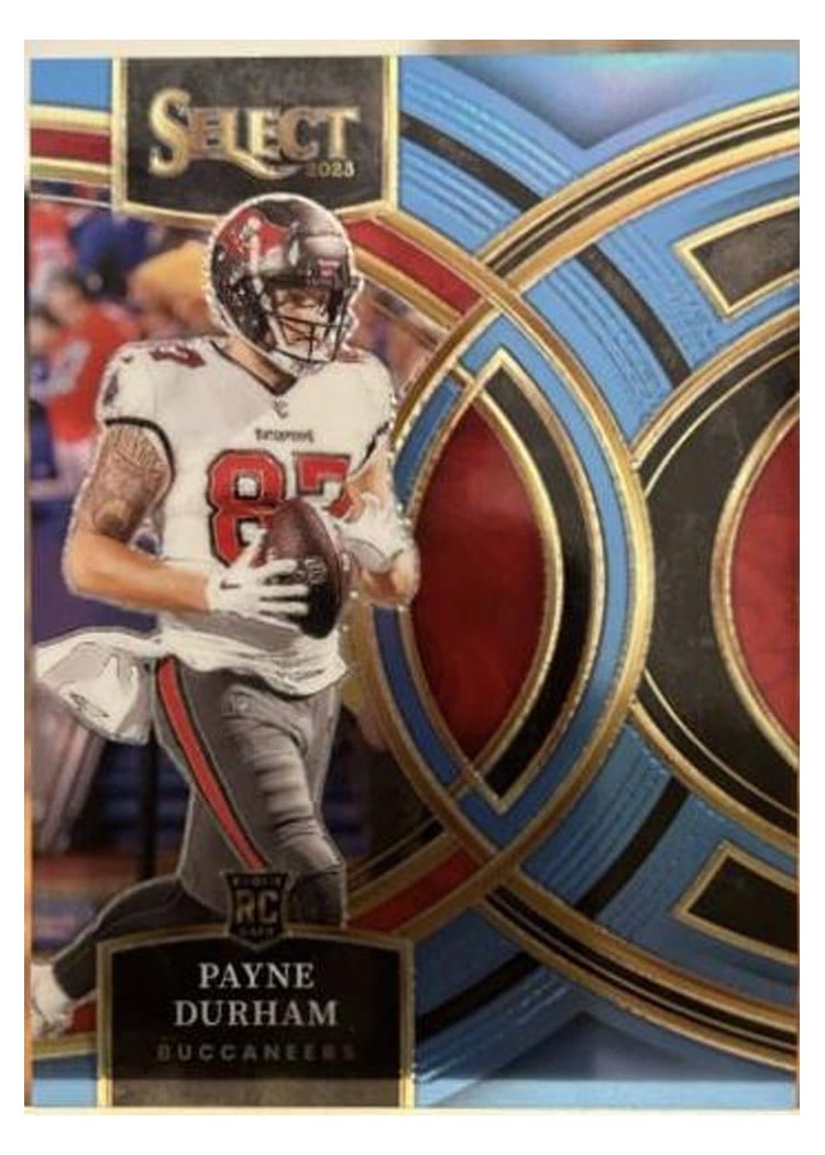 2023 Panini Select Base Set Payne Durham Light Blue Prizm #155 card