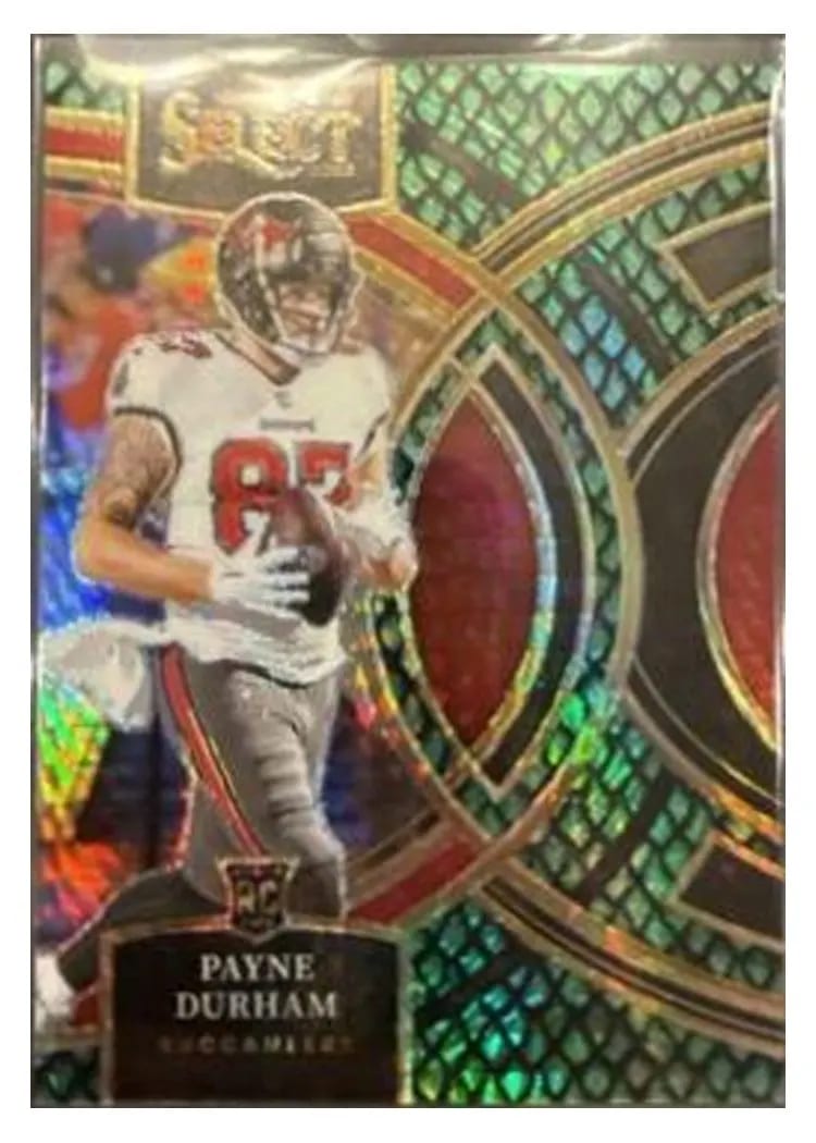 2023 Panini Select Base Set Payne Durham Dragon Scale Prizm #155 card