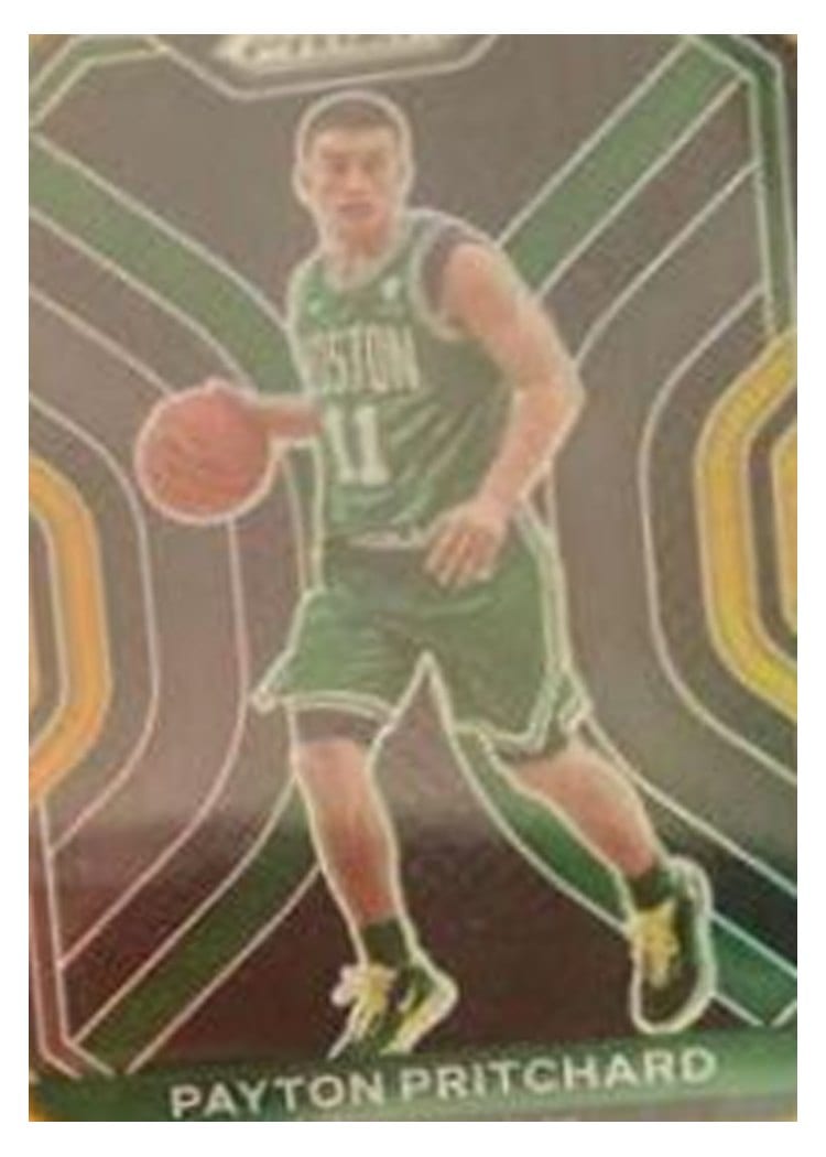 2020-21 Panini Prizm Base Set Payton Pritchard #257 card