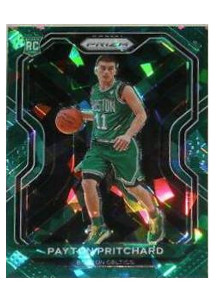 2020-21 Panini Prizm Base Set Payton Pritchard #257 card
