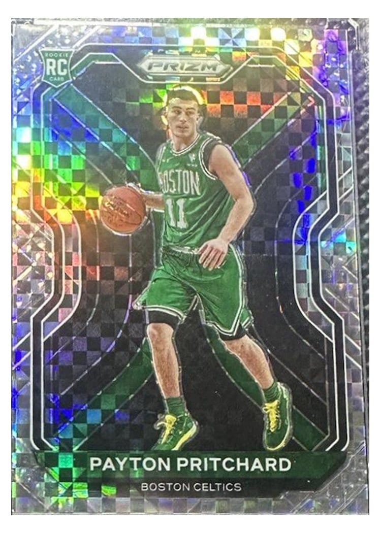 2020-21 Panini Prizm Base Set Payton Pritchard #257 card