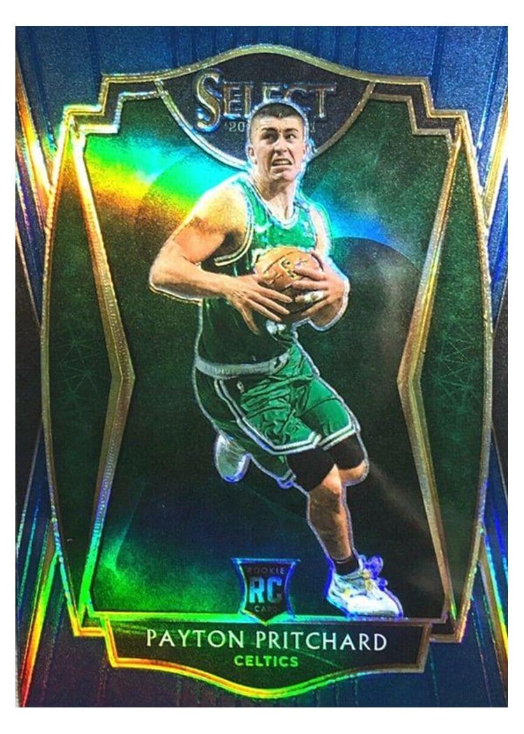 2020-21 Panini Select Base Set Payton Pritchard #196 card