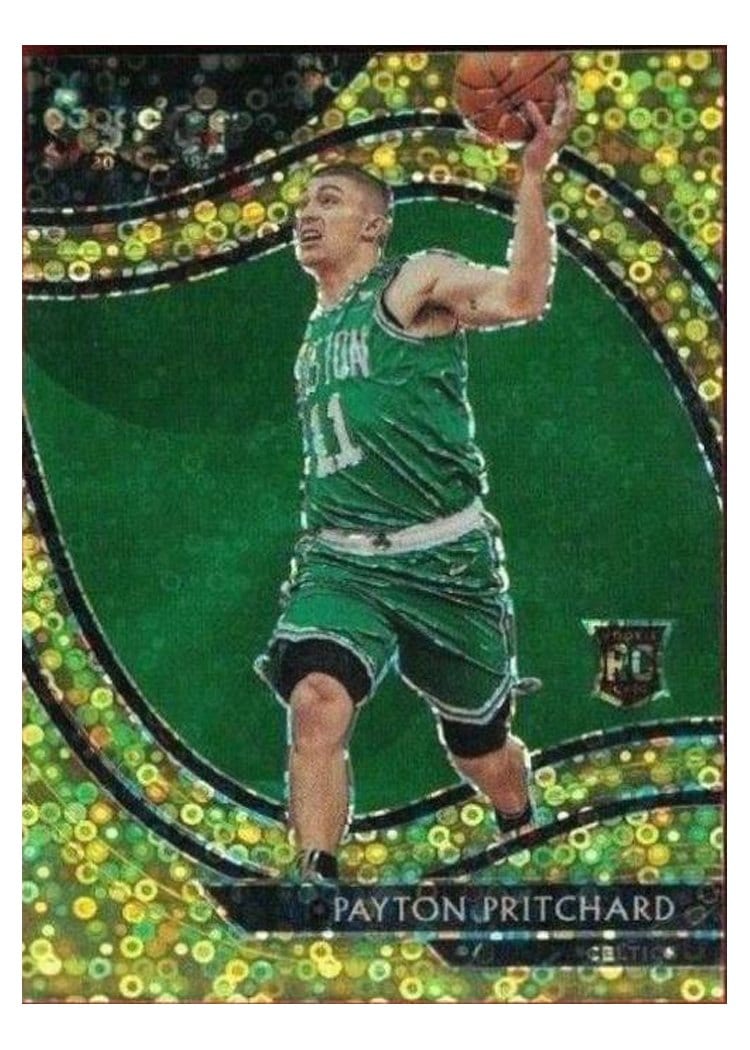 2020-21 Panini Select Base Set Payton Pritchard #275 card