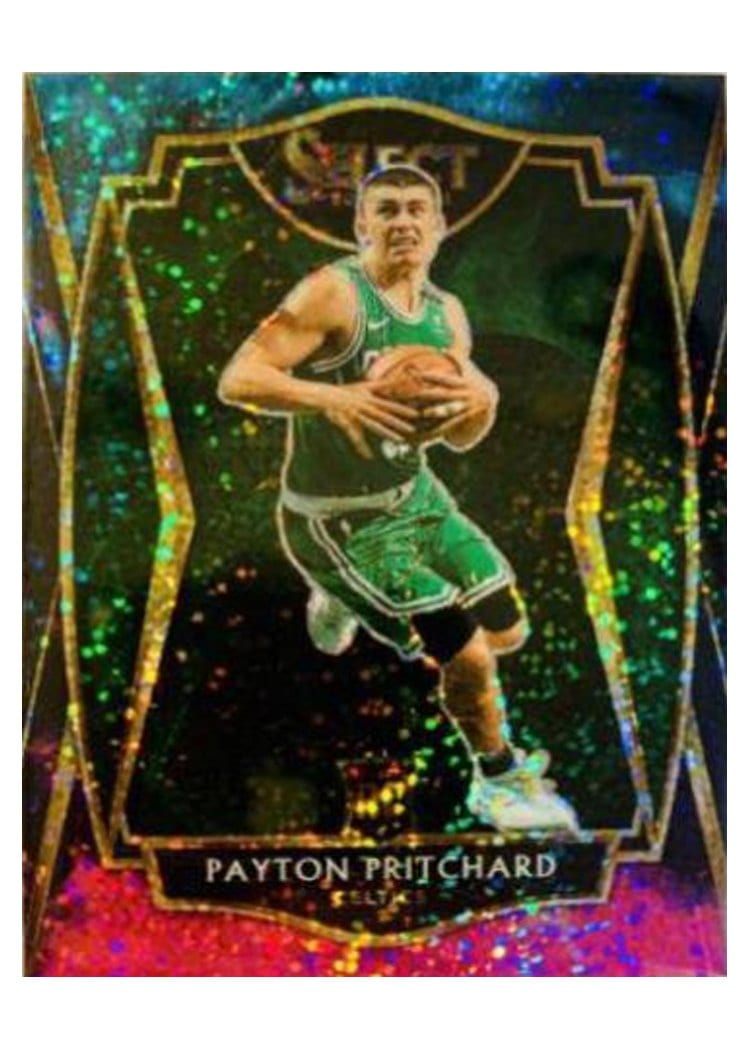 2020-21 Panini Select Base Set Payton Pritchard Cosmic #86 card