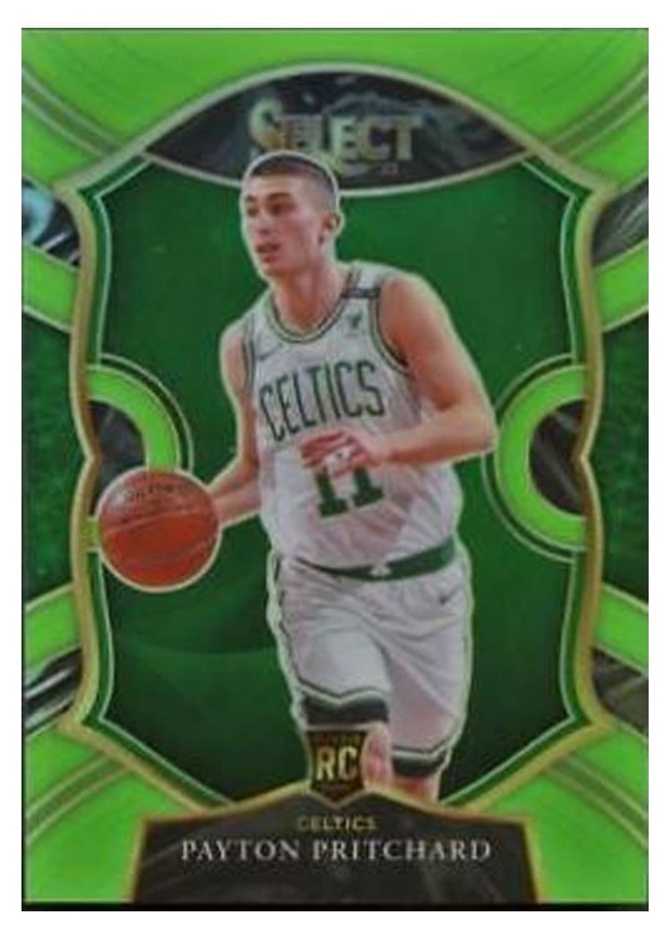 2020 Panini Donruss Optic Payton Pritchard Lime Green #176 card