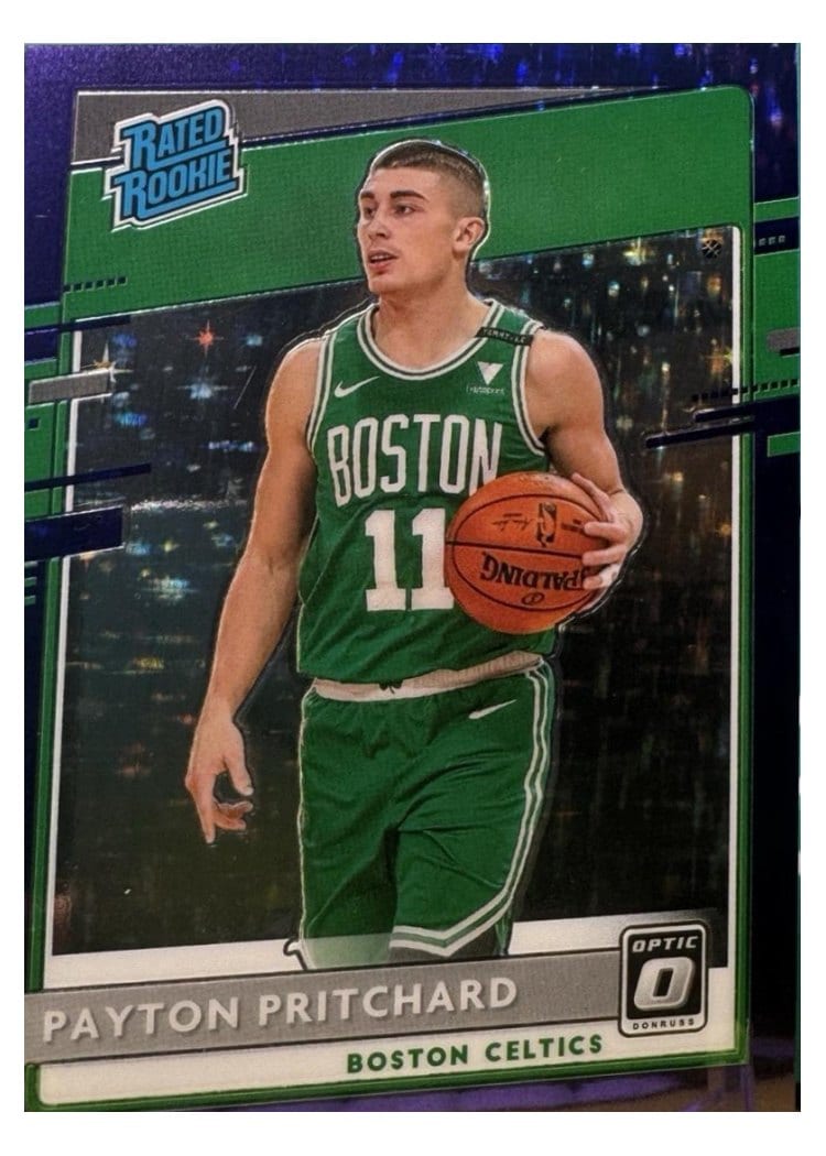 2020 Panini Donruss Optic Payton Pritchard Purple Stars #176 card