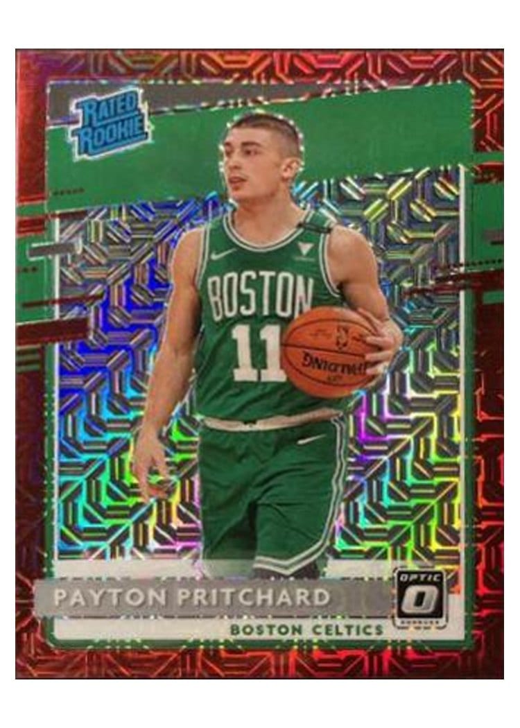 2020 Panini Donruss Optic Payton Pritchard Choice Red #176 card
