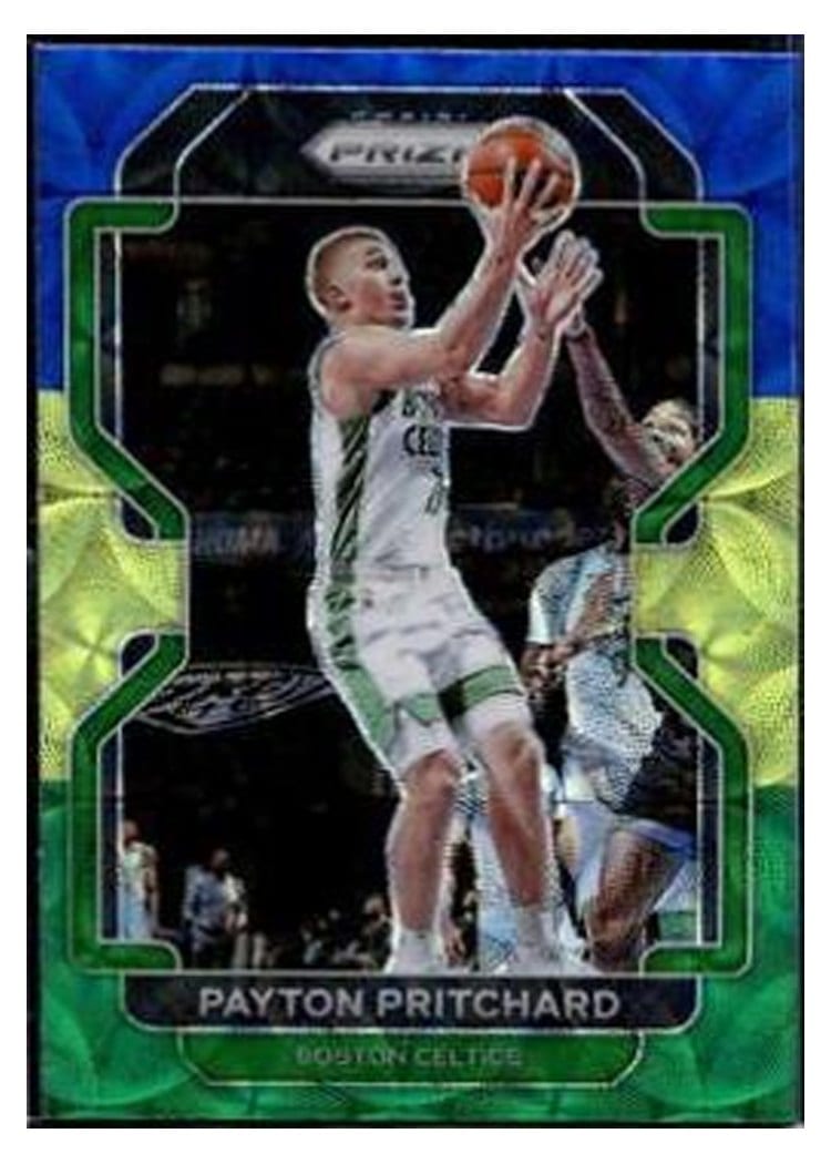 2021-22 Panini Prizm Base Set Payton Pritchard #17 card