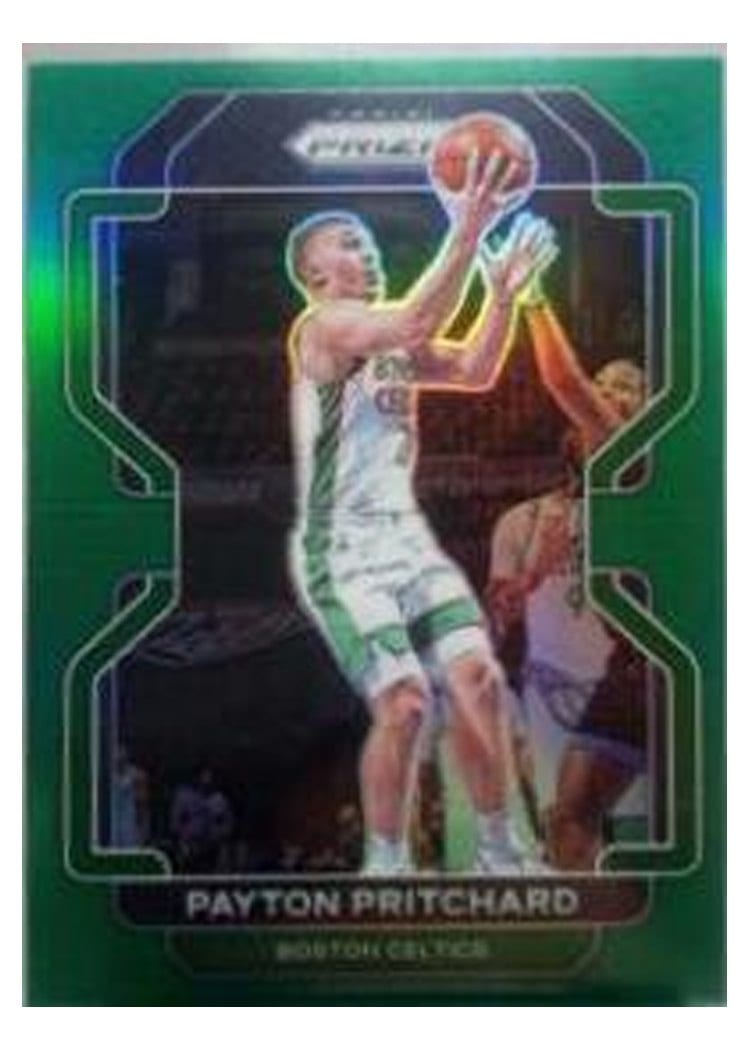 2021-22 Panini Prizm Base Set Payton Pritchard #17 card