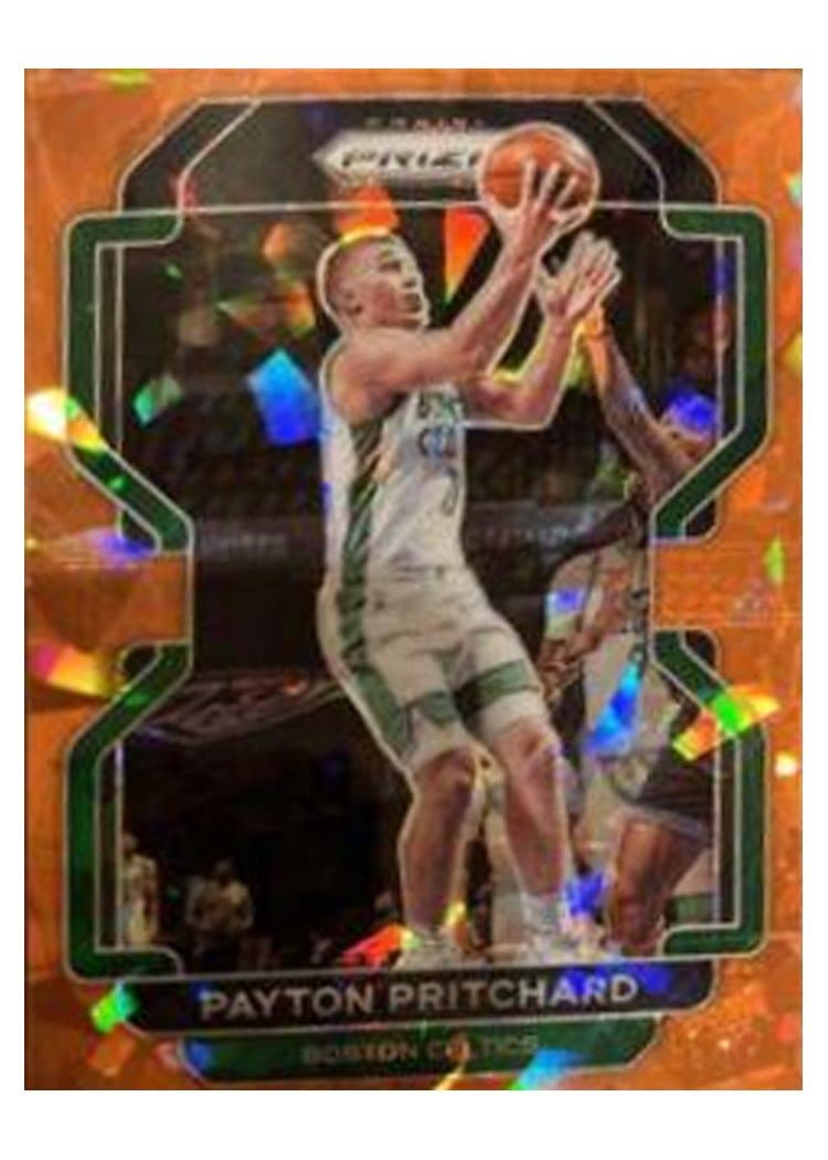2021-22 Panini Prizm Base Set Payton Pritchard #17 card