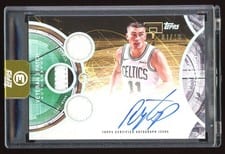 2025-26 Topps 3 Veteran 3 Patch Autographs Payton Pritchard #V3A-PP card