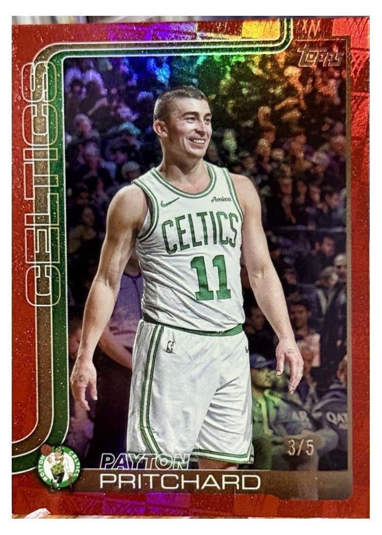 2025-26 Topps Base Set Payton Pritchard #4 card