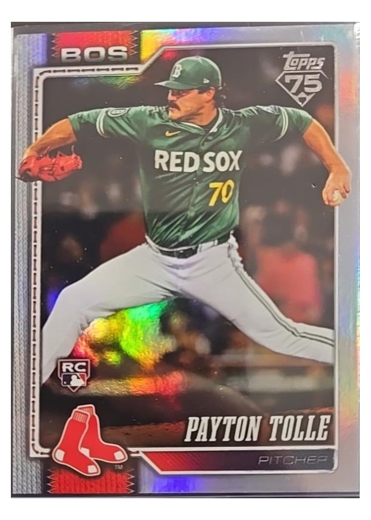 2026 Topps Payton Tolle #15 card