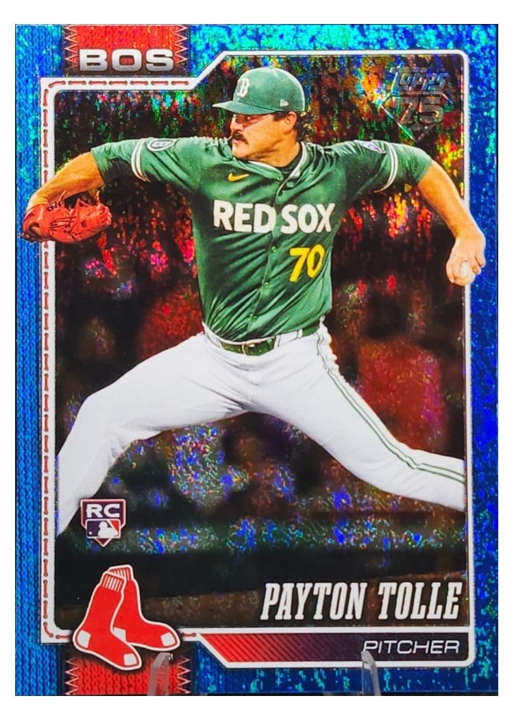2026 Topps Payton Tolle Blue Holo #15 card