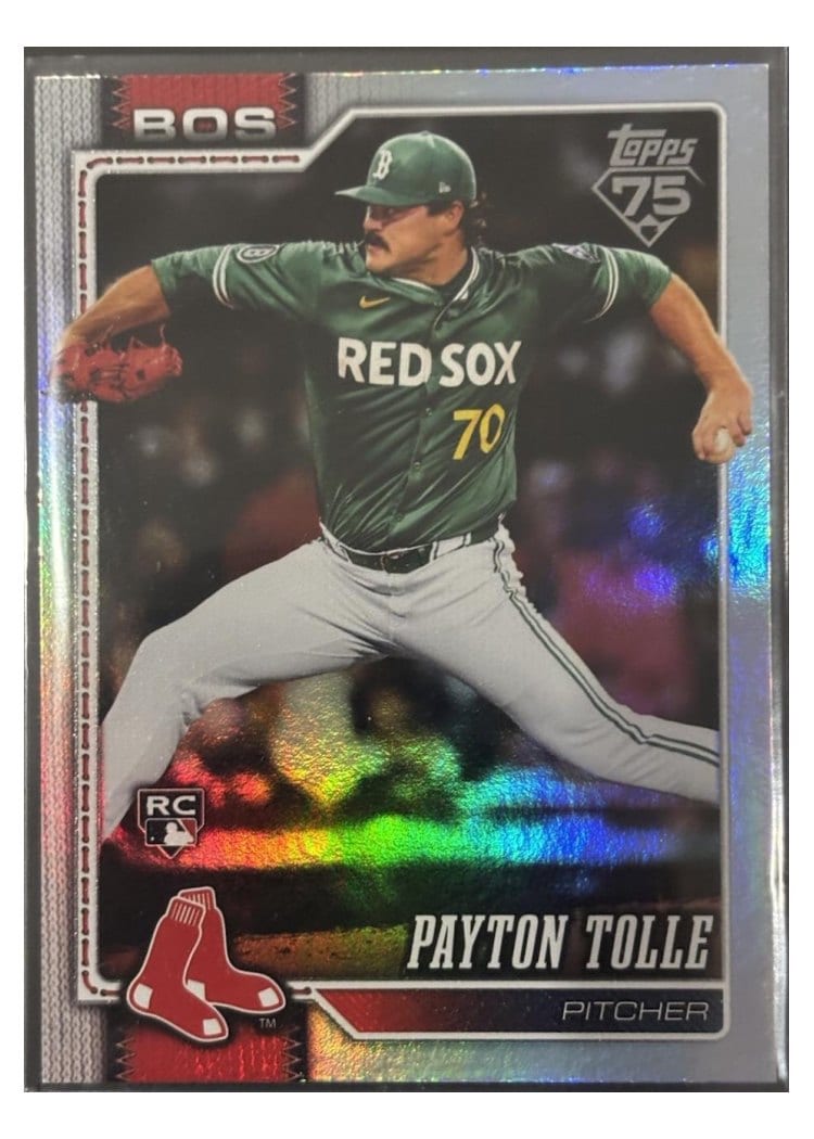 2026 Topps Payton Tolle #15 card