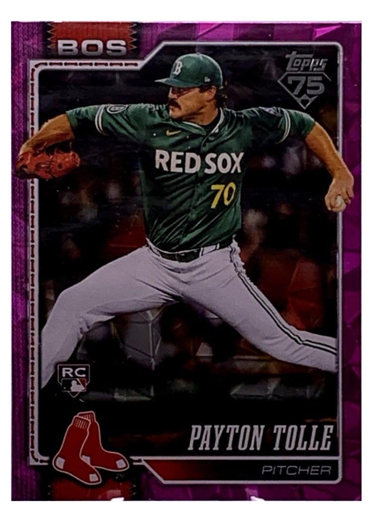 2026 Topps Payton Tolle Pink Diamante #15 card