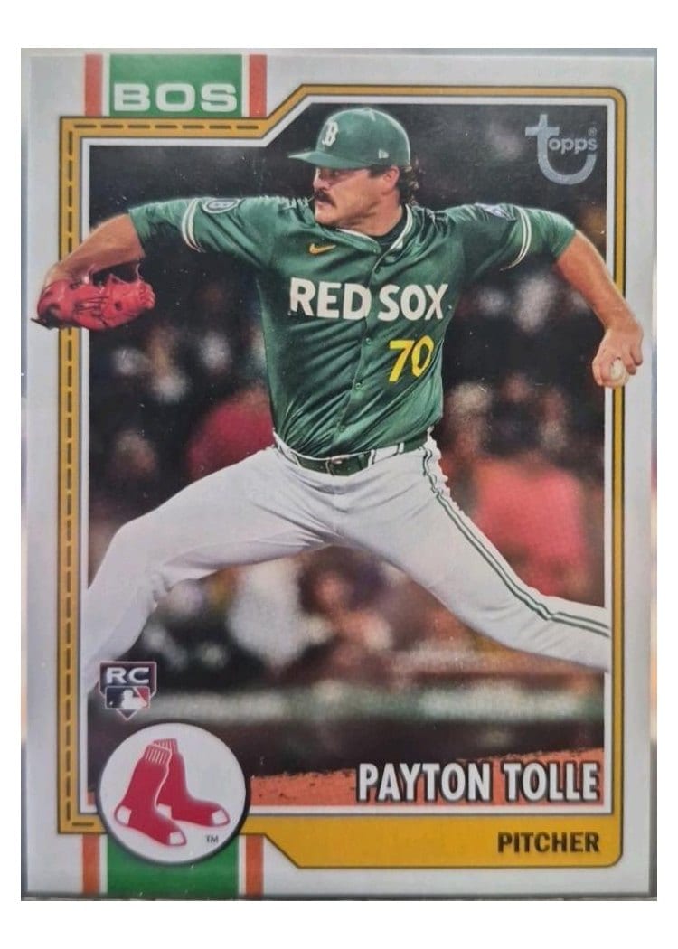 2026 Topps Payton Tolle #15 card