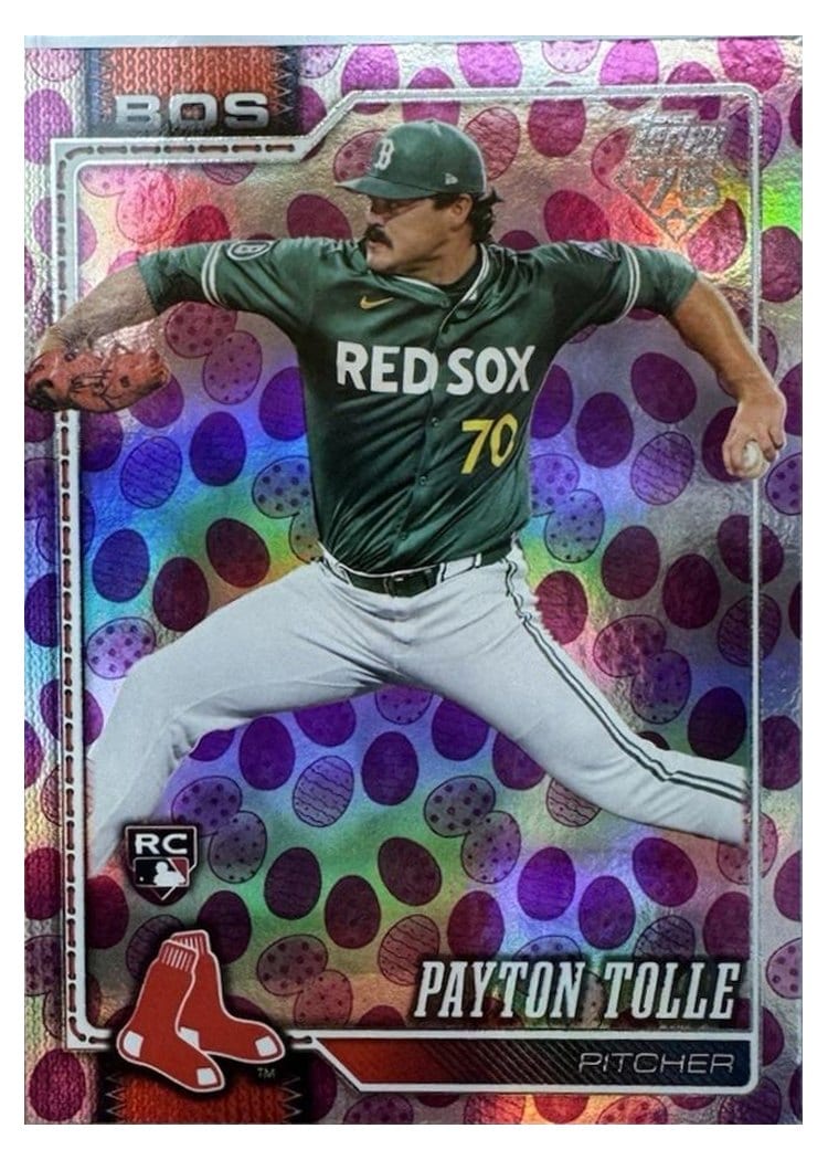 2026 Topps Payton Tolle Holiday Eggs #15 card