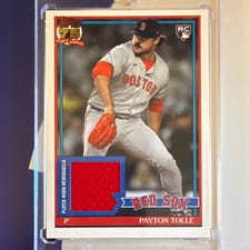 2026 Topps 1991 Topps Relics Payton Tolle #91R2-PT