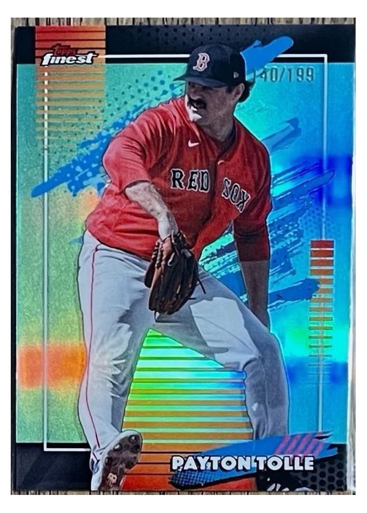 2026 Topps Finest Payton Tolle #142 card