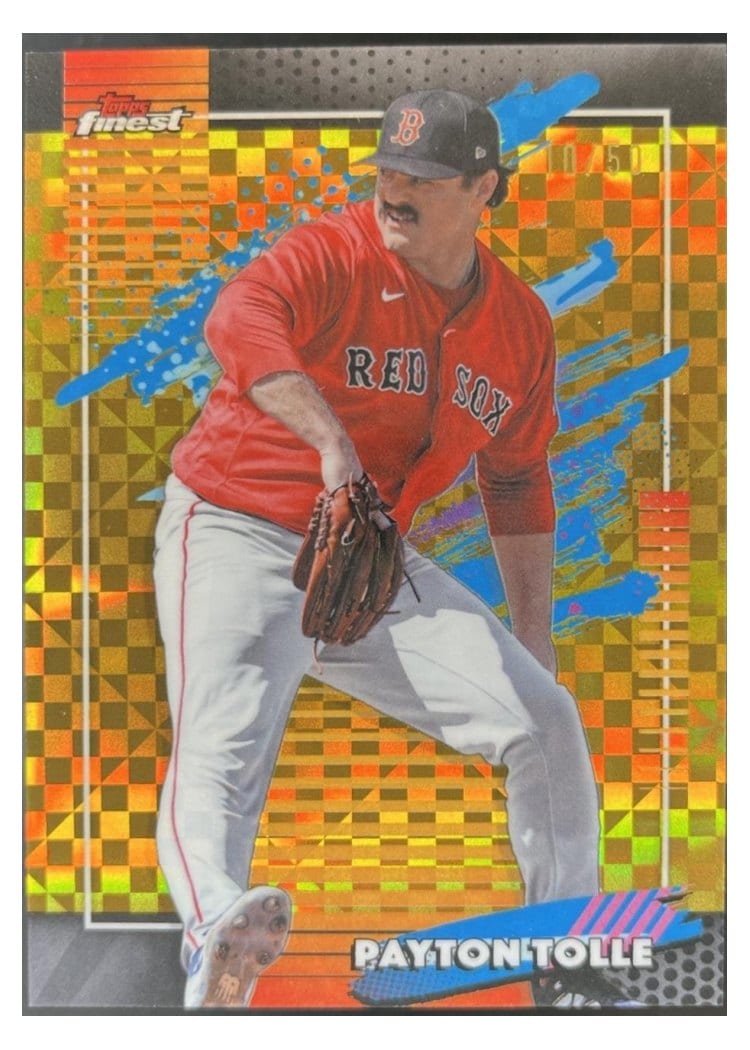 2026 Topps Finest Payton Tolle #142 card