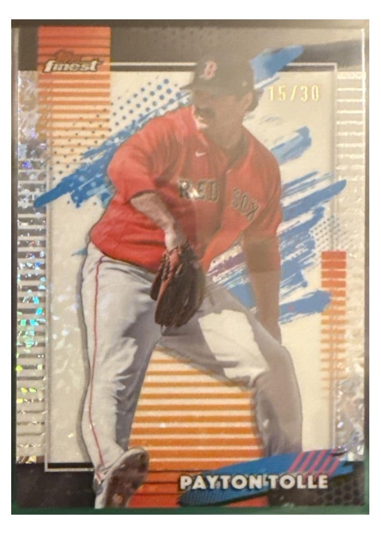 2026 Topps Finest Payton Tolle #142 card