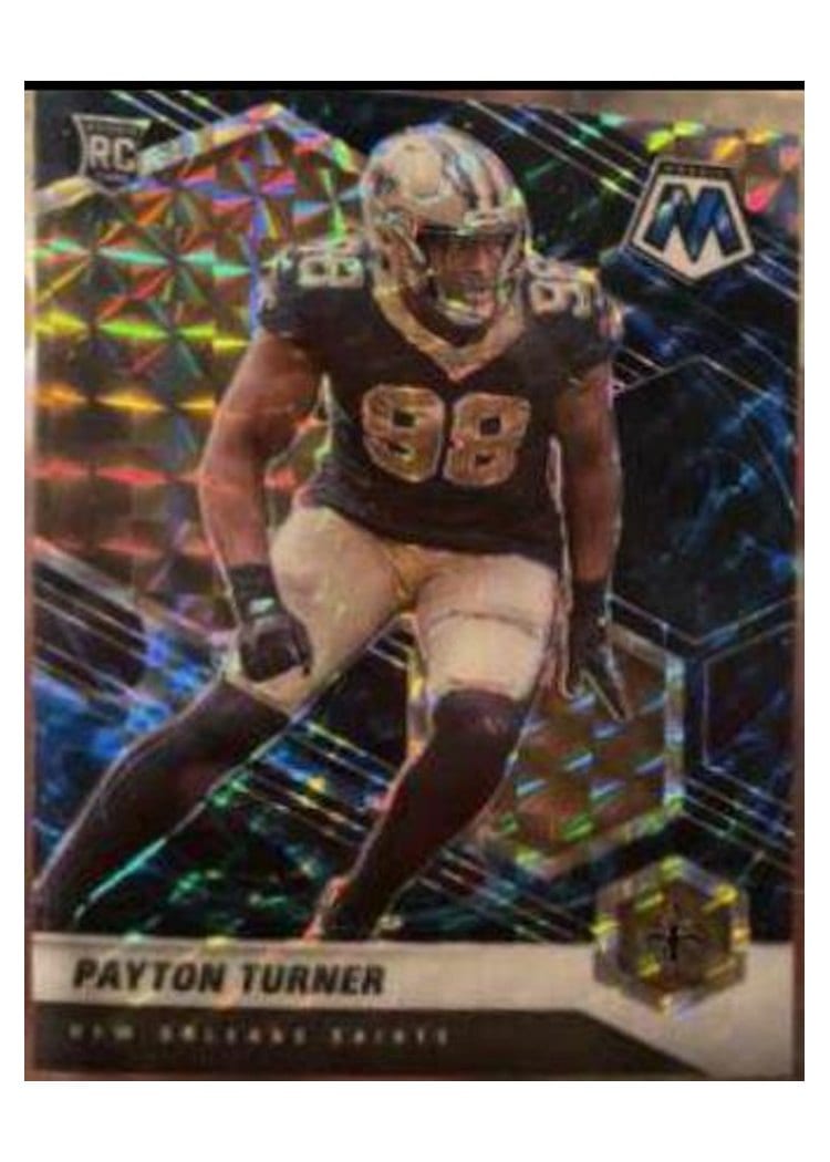 2021 Panini Mosaic Base Set Payton Turner #352 card