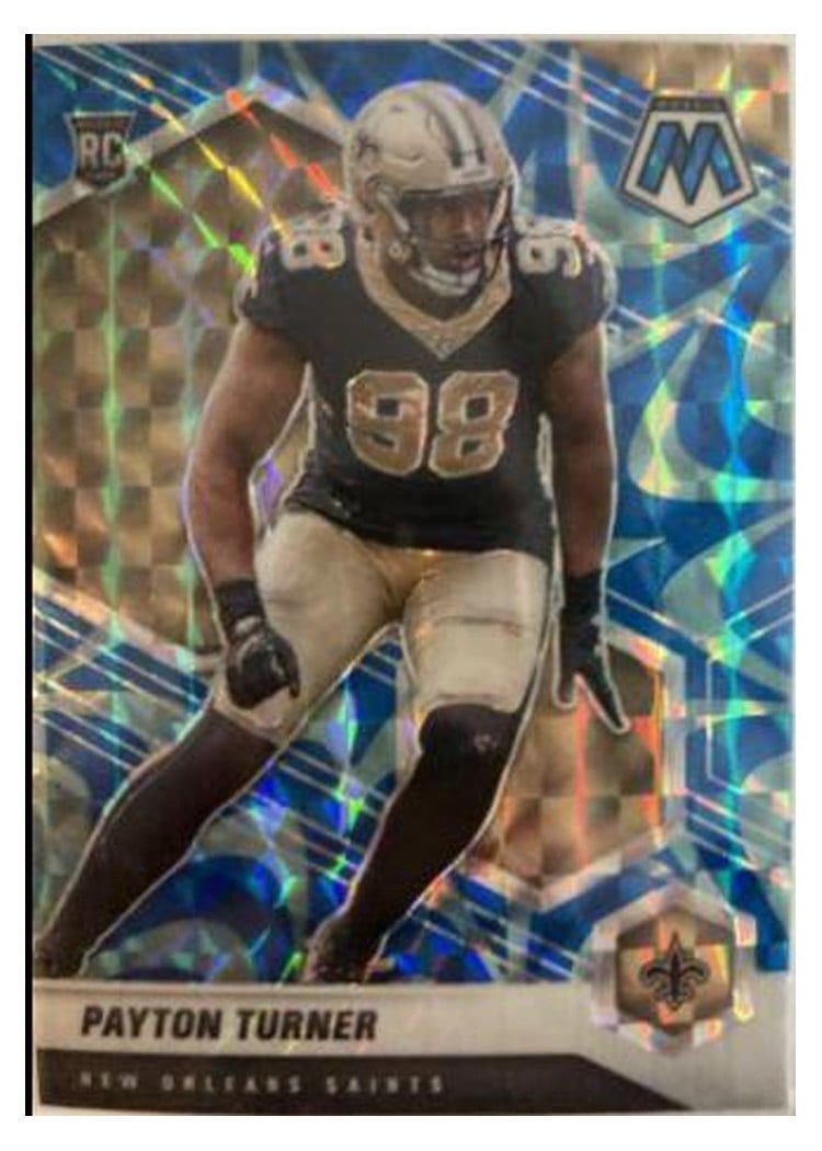2021 Panini Mosaic Base Set Payton Turner #352 card