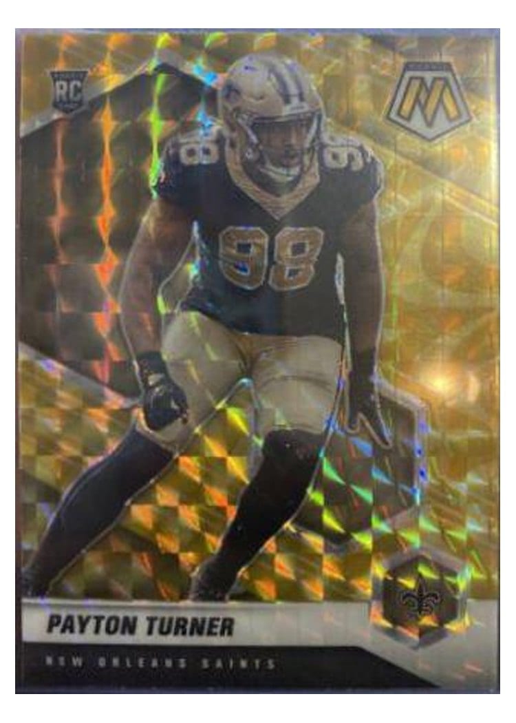 2021 Panini Mosaic Base Set Payton Turner #352 card