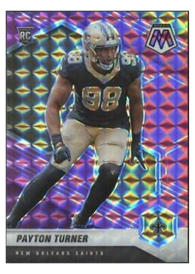 2021 Panini Mosaic Base Set Payton Turner #352 card