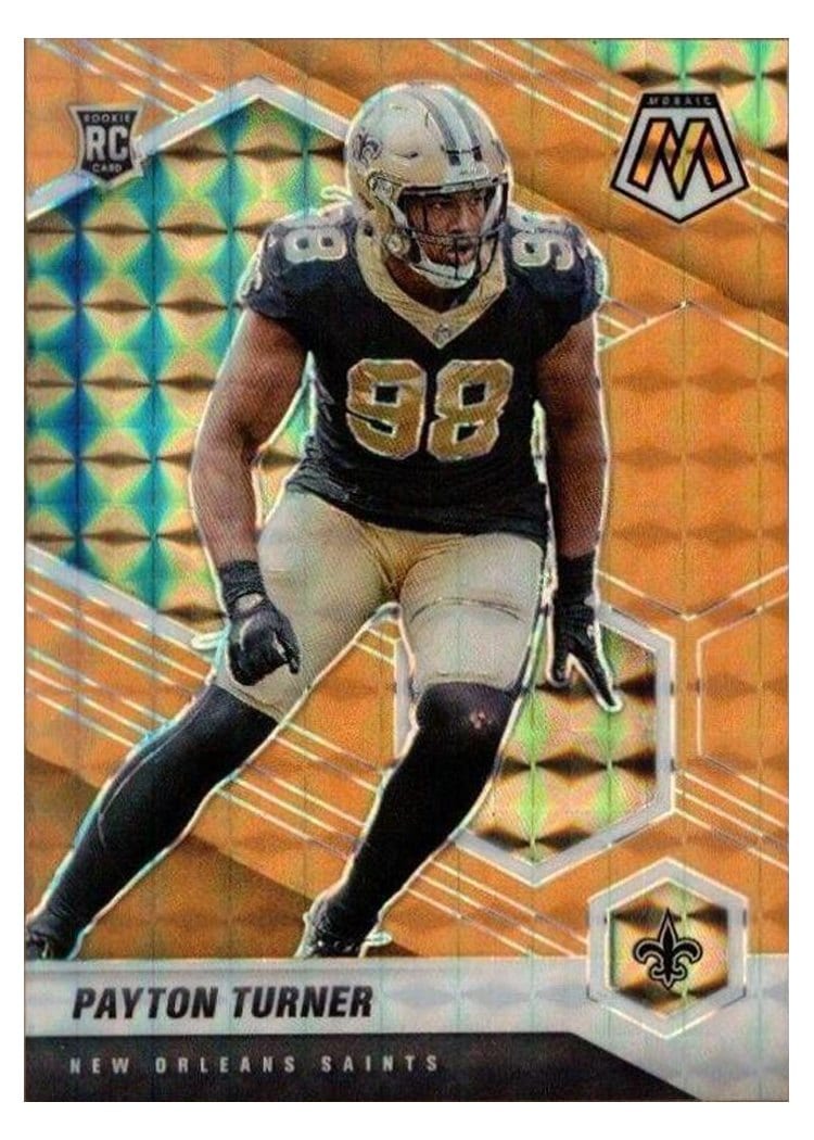 2021 Panini Mosaic Base Set Payton Turner #352 card